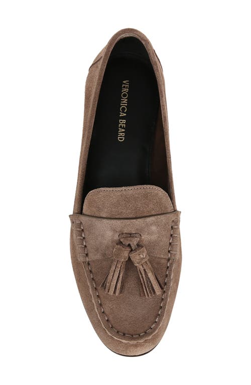 Shop Veronica Beard Penny Tassel Loafer In Taupe