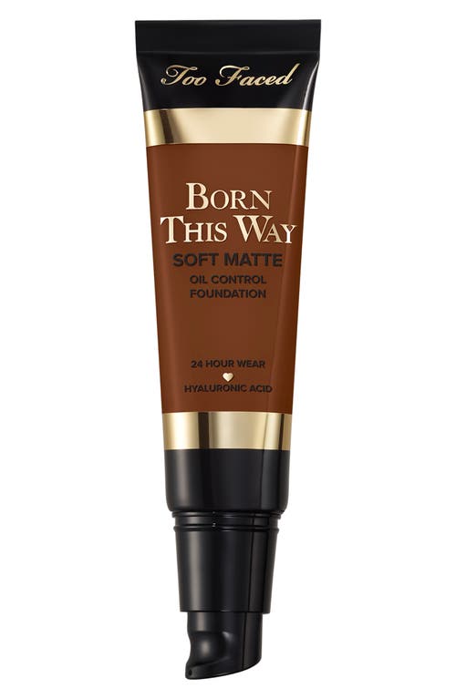 Too Faced Born This Way Soft Matte Foundation Tiramisu 1 oz In Tiramisu