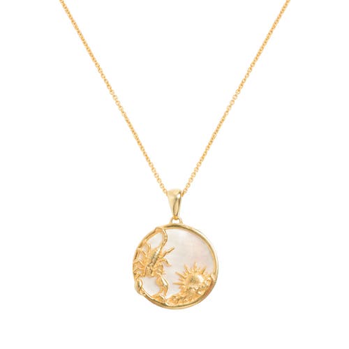 Freya Rose Zodiac Necklace In Scorpio