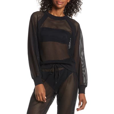 Blanc Noir Irie Mesh Sweatshirt