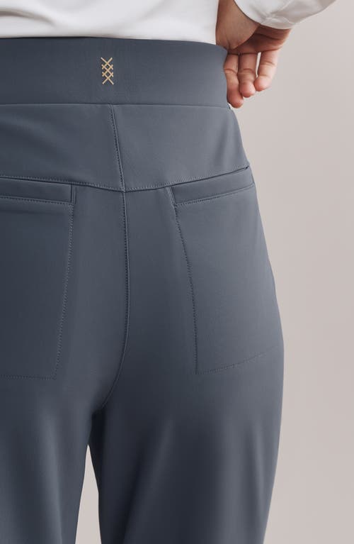 Shop Rhone Outplay Water Repellent Pants In Blue Slate