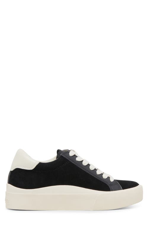 Shop Dolce Vita Zayn Platform Sneaker In Black Suede