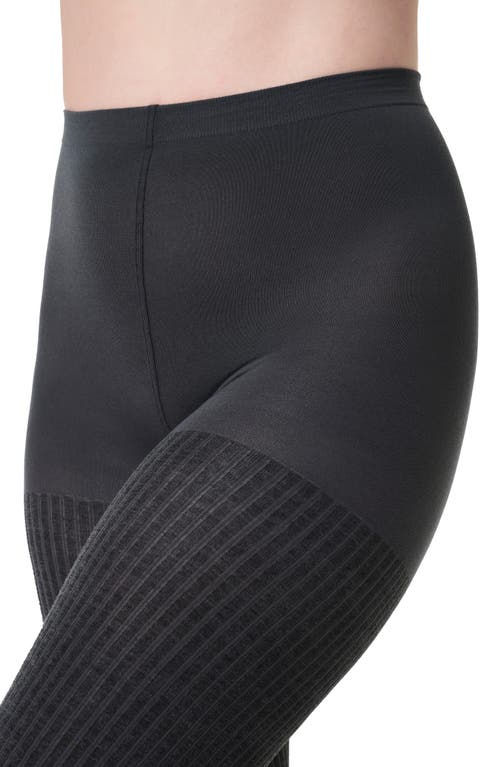 Shop Spanx ® Cozy Rib Tights In Charcoal Heather