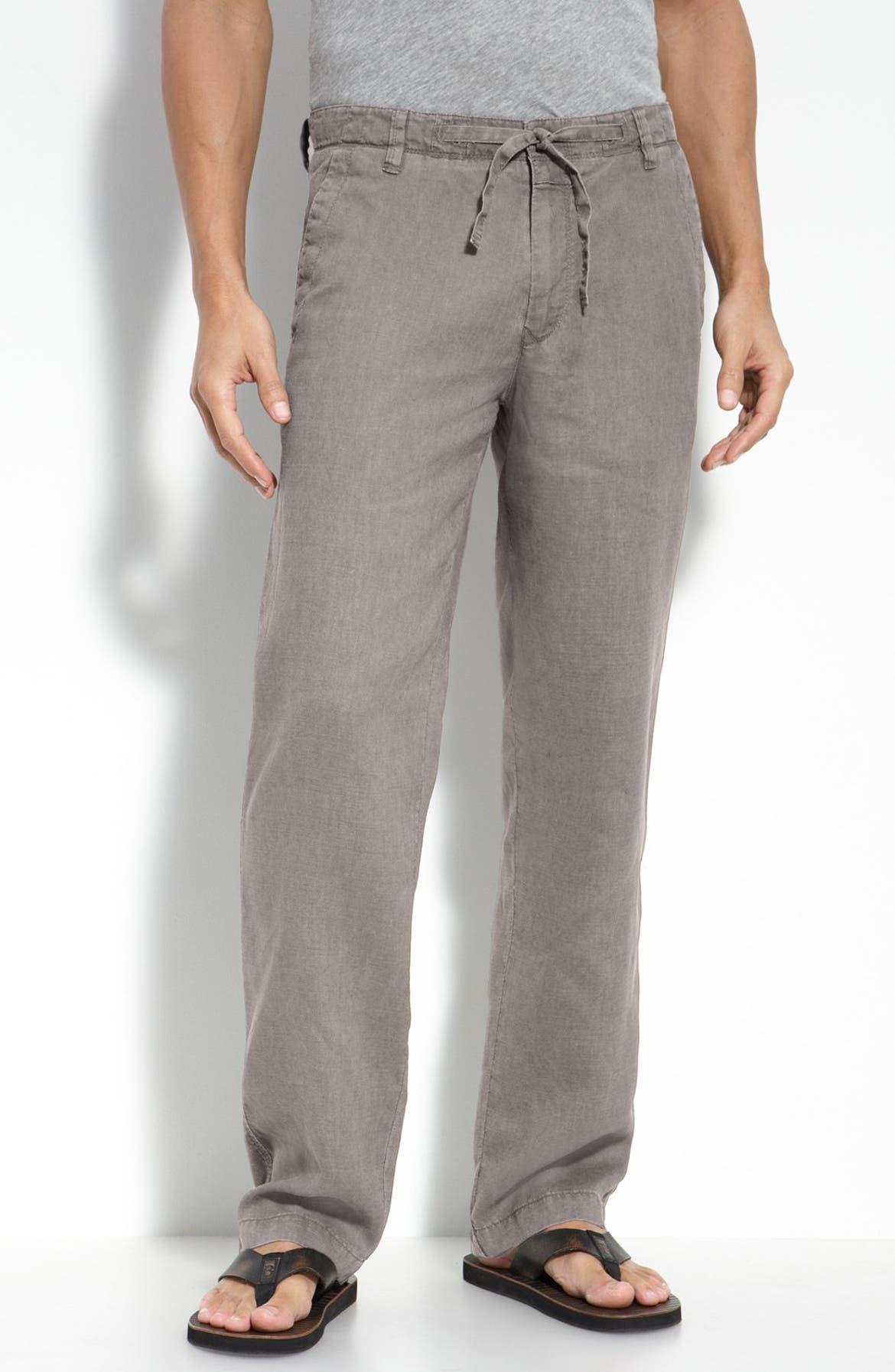 BOSS HUGO BOSS 'Callum' Drawstring Linen Pants (Online Only) | Nordstrom