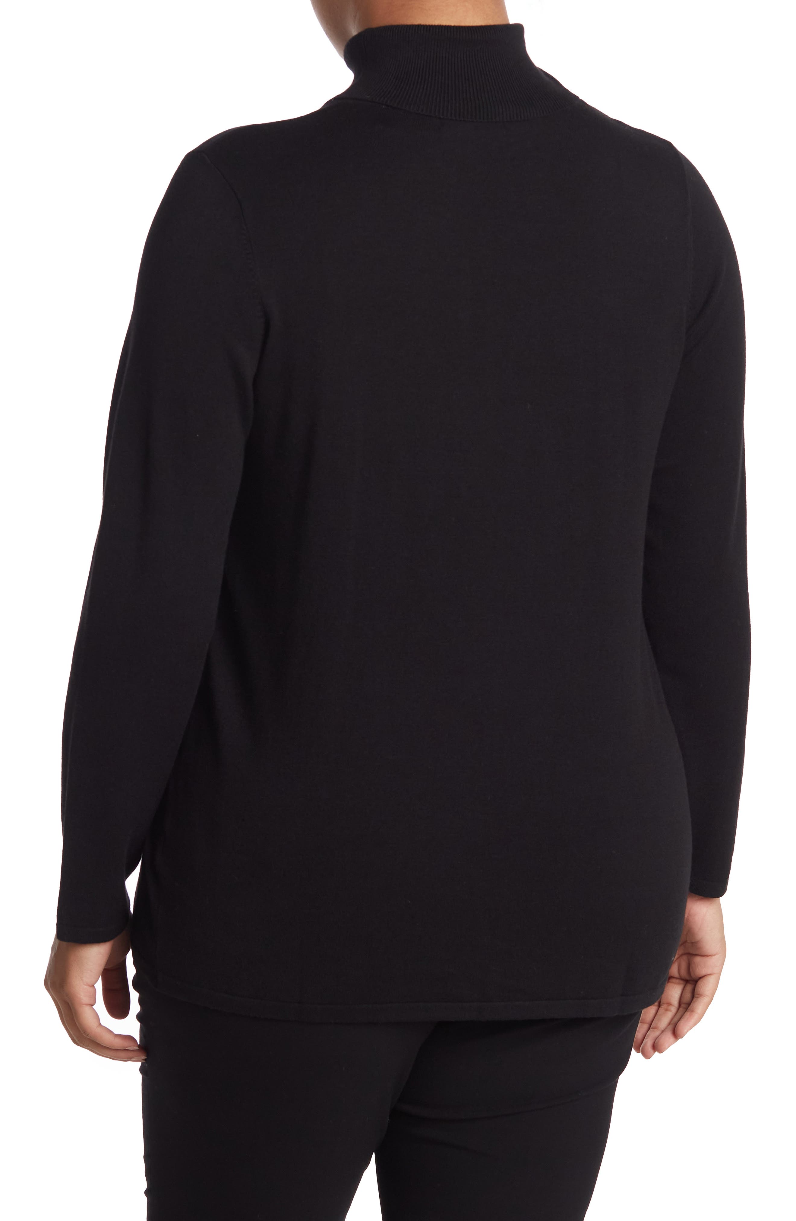 T Tahari Long Sleeve Turtleneck Sweater 
