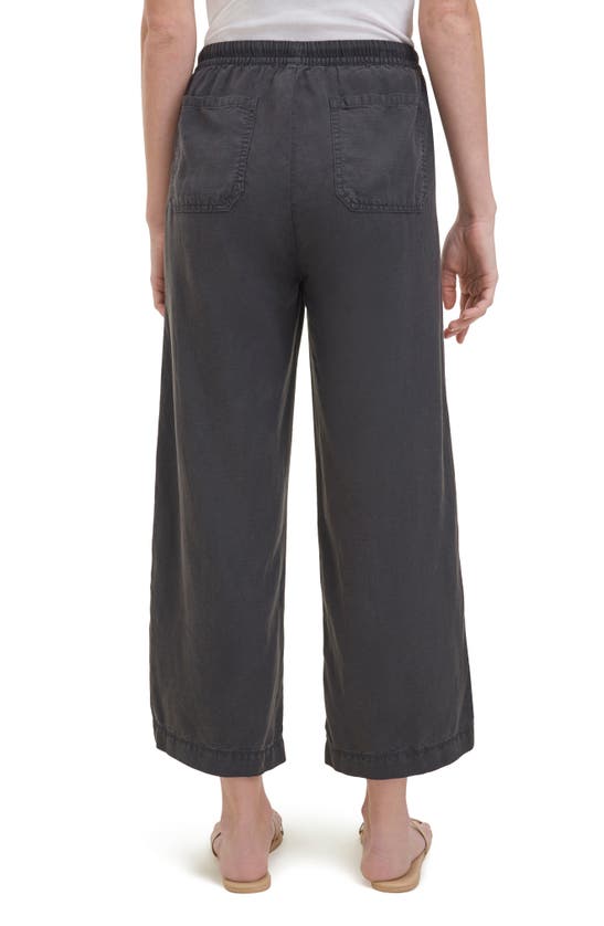 Splendid Angie Crop Wide Leg Pants In Lead