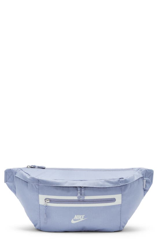 Shop Nike Elemental Belt Bag In Ashen Slate/ Light Silver