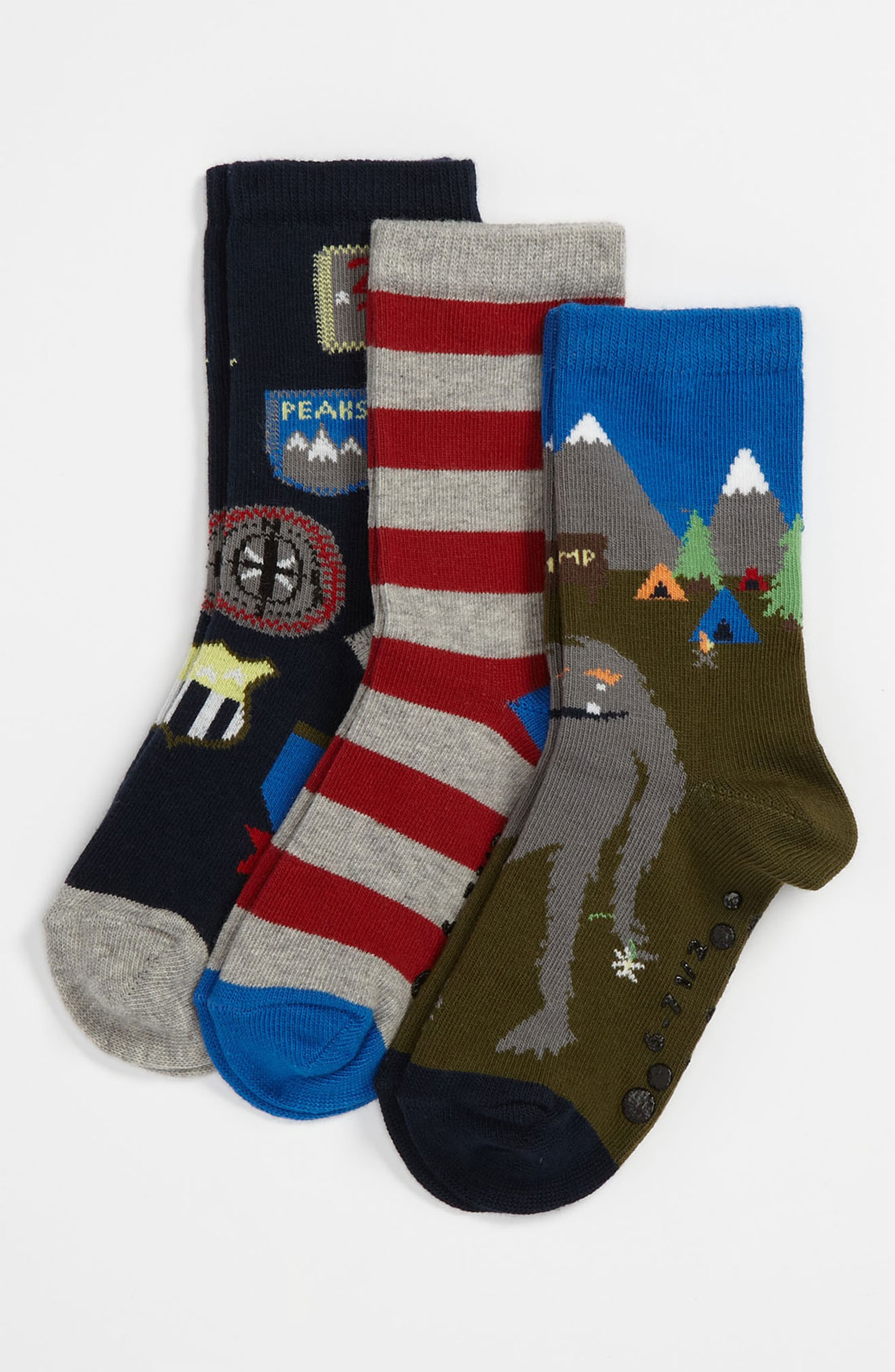 Nordstrom 'Camp Adventure' Socks (3-Pack) (Boys) | Nordstrom