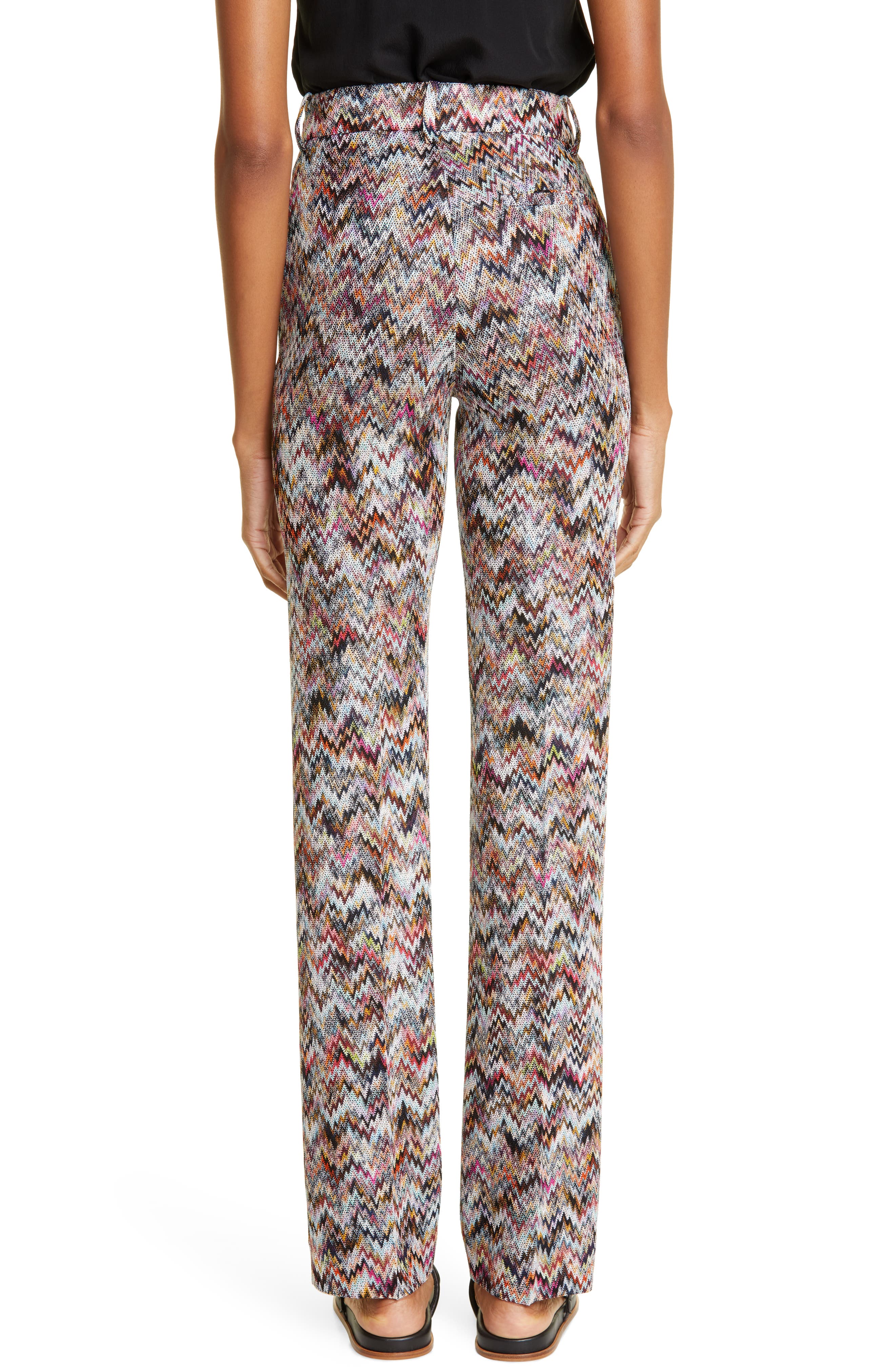 missoni knit pants