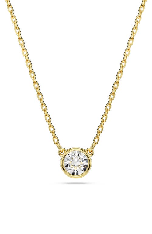 Swarovski Imber Crystal Pendant Necklace in Gold at Nordstrom