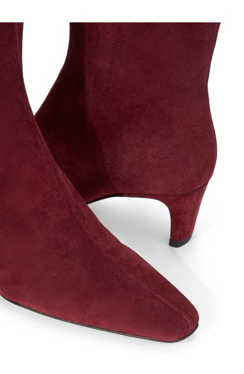 Shop Staud Wally Bootie In Pinot