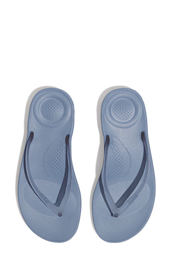 Shop Fitflop Iqushion Flip Flop In Sail Blue
