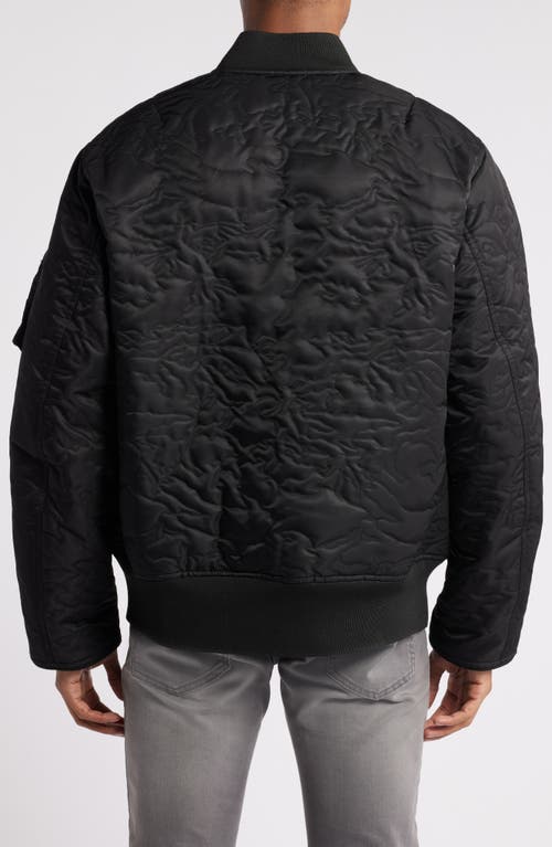 ALPHA INDUSTRIES ALPHA INDUSTRIES CAMO QUILTED FLIGHT JACKET