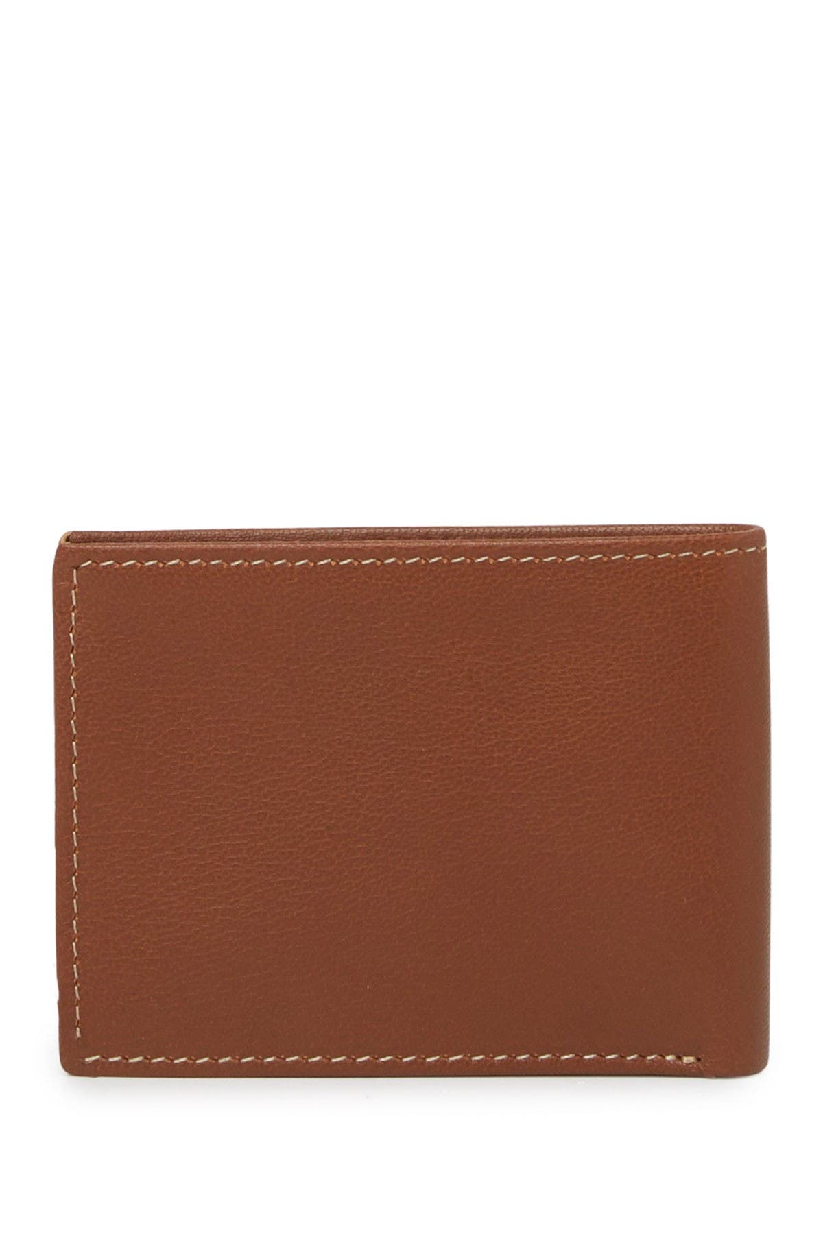 timberland men's blix slimfold leather wallet