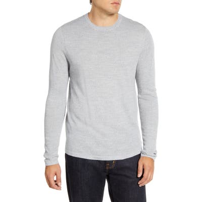 Nordstrom Shop Wool Blend Crewneck Sweater, Grey