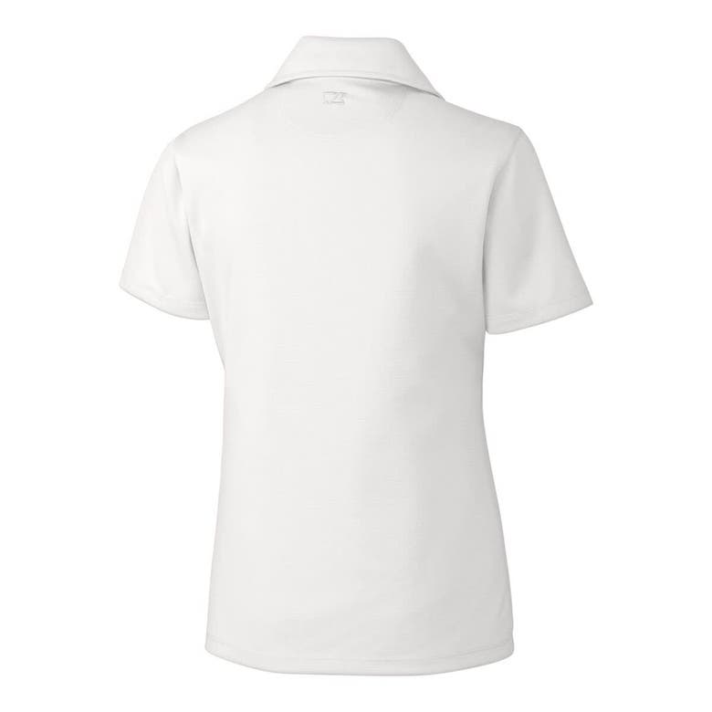 Shop Cutter & Buck White Indianapolis Indians Cb Drytec Genre Textured Solid Polo