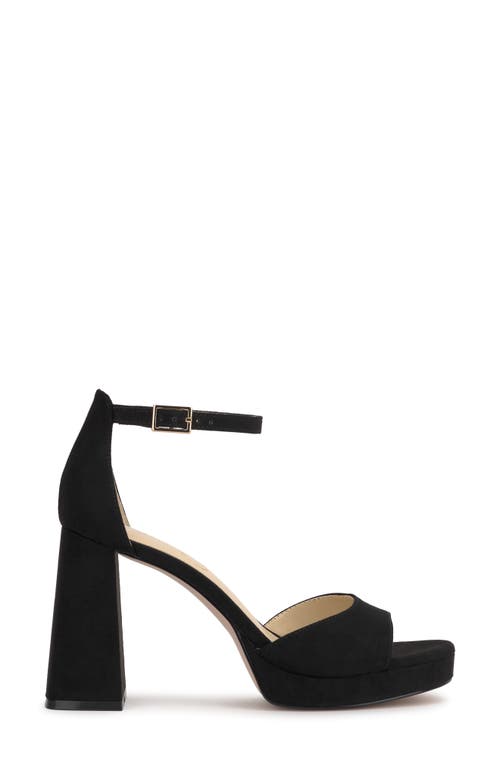 Shop Jessica Simpson Kaliah Ankle Strap Platform Sandal In Black