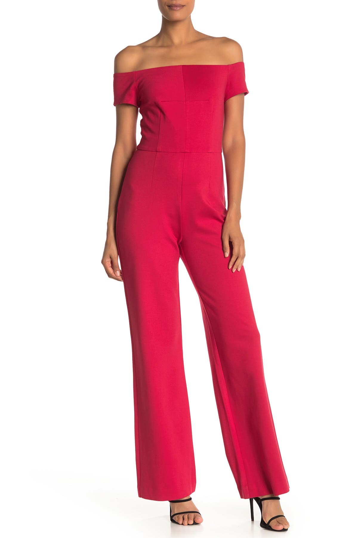 trina turk denim jumpsuit