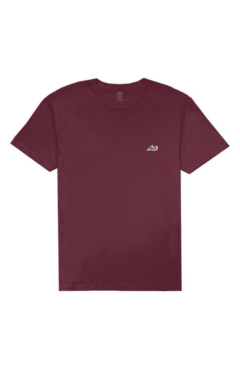 Chest Logo Cotton Crewneck T-Shirt