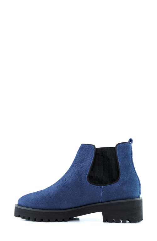 Marc Joseph New York Queensboro Chelsea Boot In Denim Italo Grainy