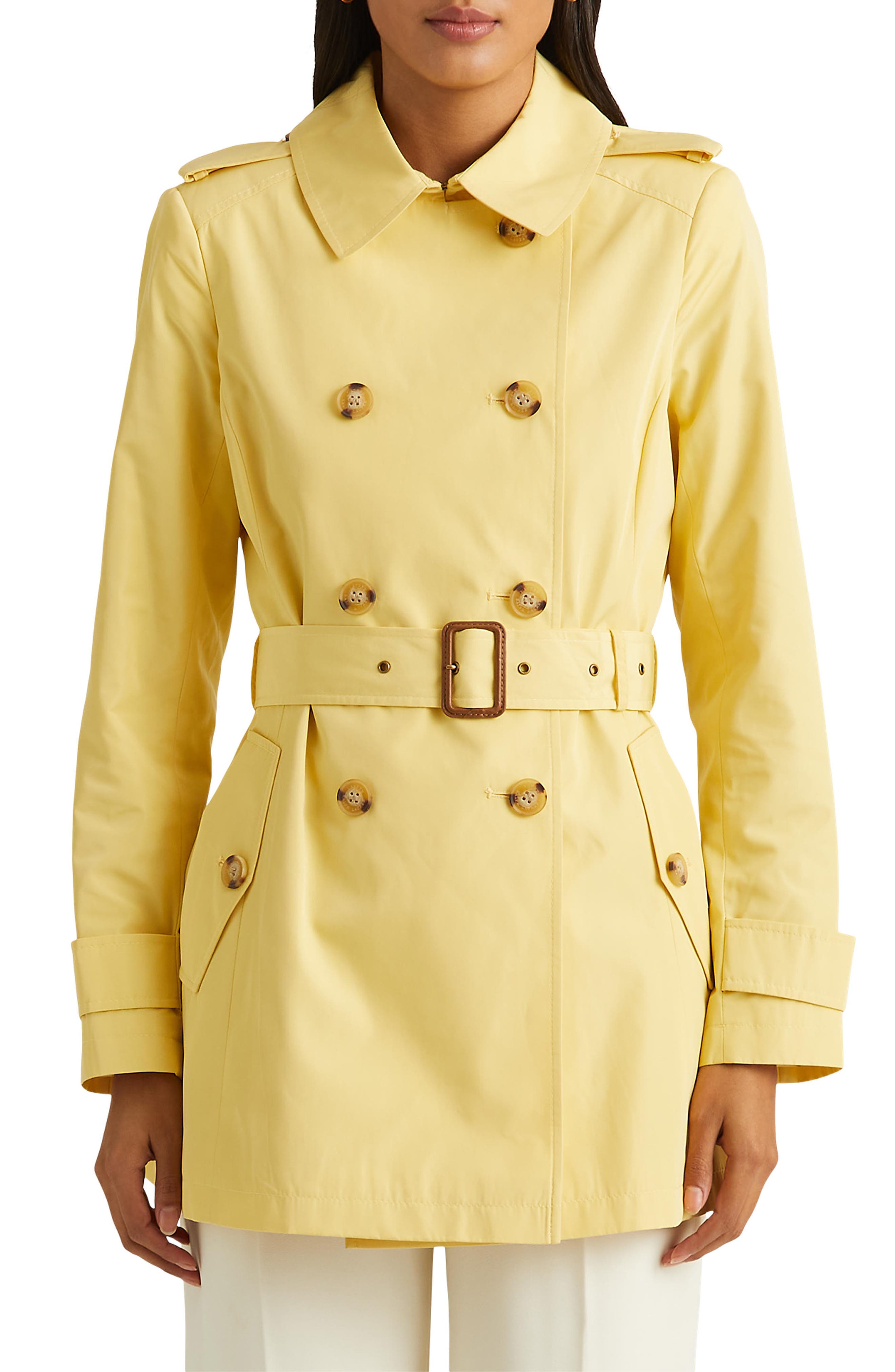 yellow overcoat