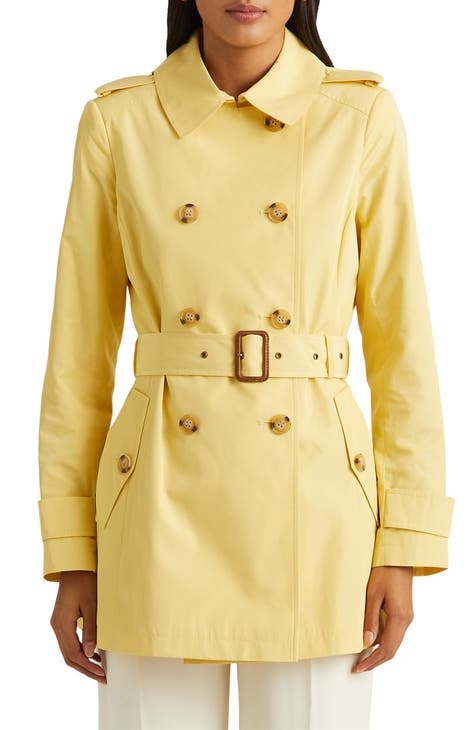 Women's Yellow Trench Coats | Nordstrom