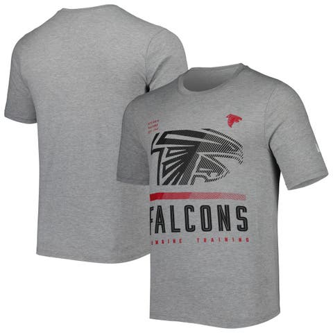 New Era Women's Atlanta Falcons Space Dye Black T-Shirt