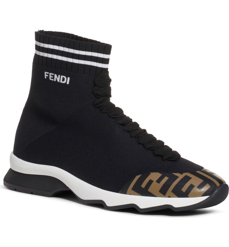 Fendi Rockotop Zucca Sock Sneaker Women Nordstrom