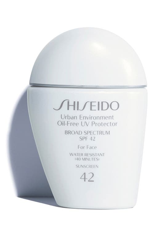 UPC 730852144316 product image for Shiseido Urban Environment Oil-Free UV Protector Broad Spectrum Face Sunscreen L | upcitemdb.com