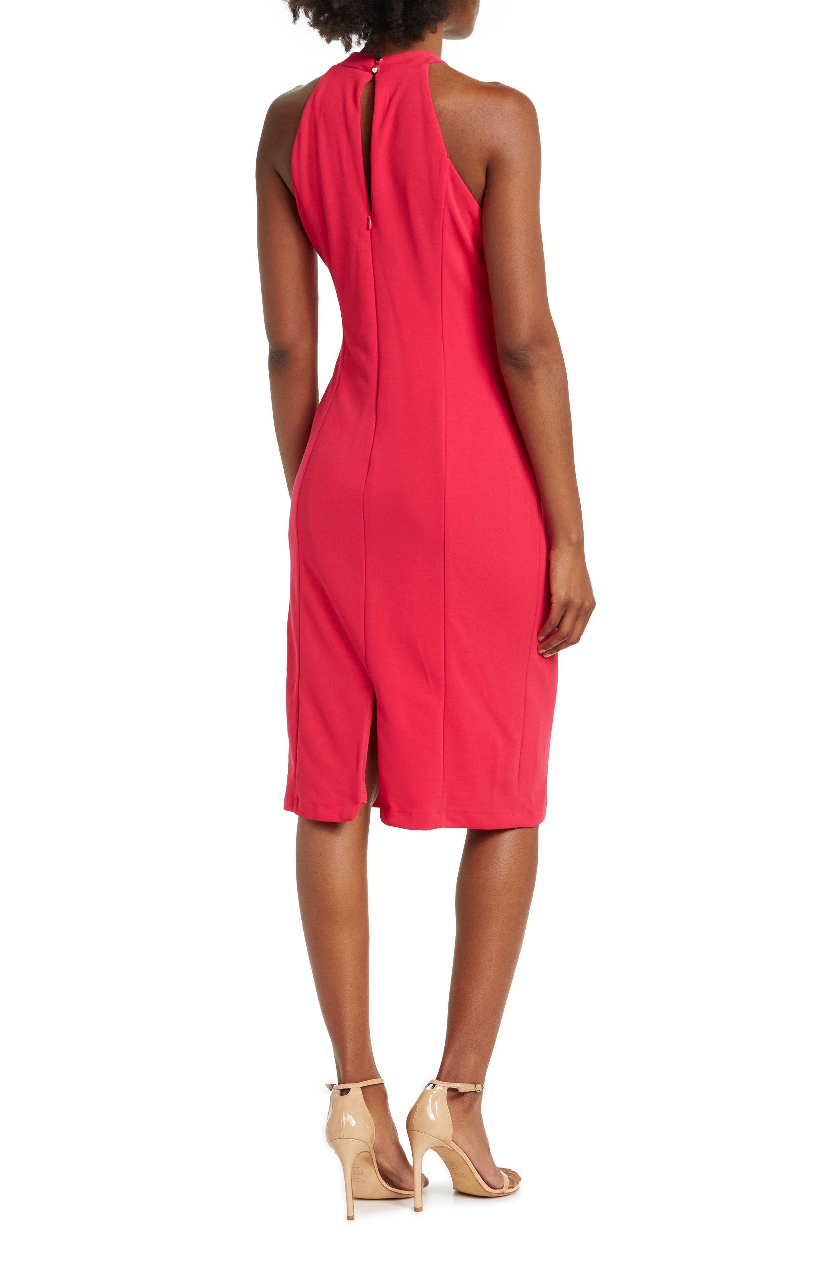 Julia Jordan Twist Neck Sheath Dress Nordstromrack