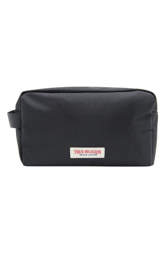 True Religion Brand Jeans Anton Dopp Kit In Black