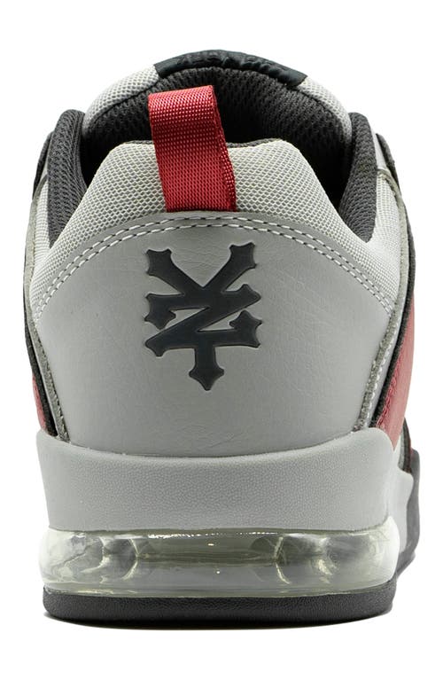 Shop Zoo York Air Bubble Sneaker In Grey/red