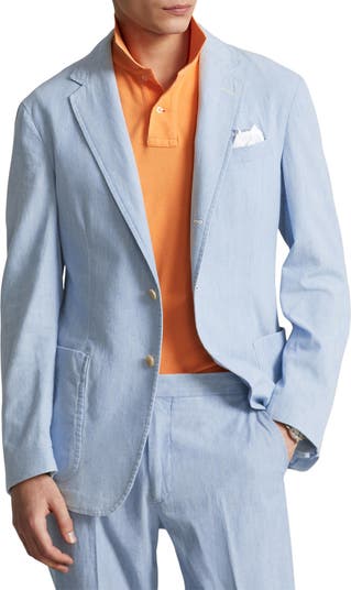 Polo Ralph Lauren Cotton Chambray Suit Jacket | Nordstrom