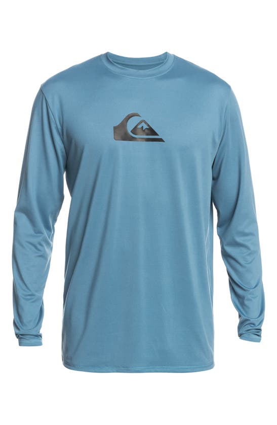 Quiksilver Streak Long Sleeve Recycled Polyester Blend T-shirt In Provincial