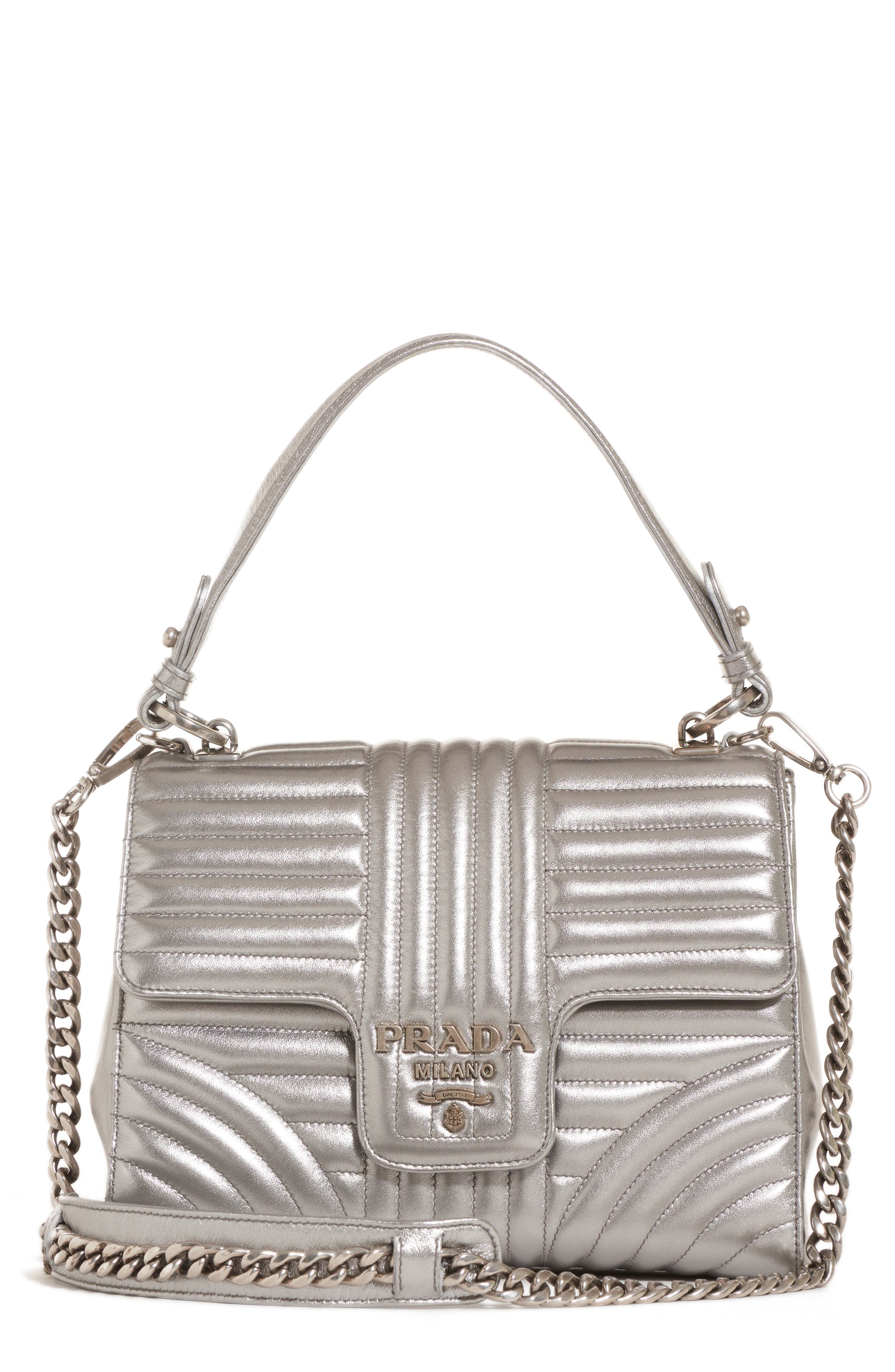 prada lambskin handbag