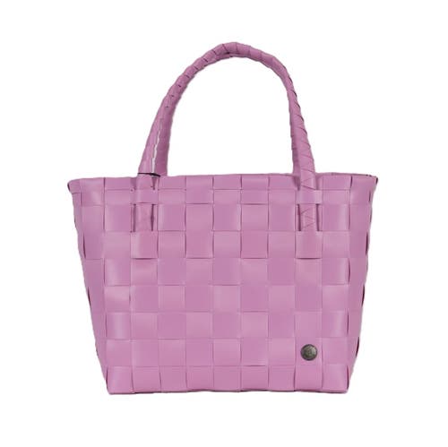 Handed By Paris Recycled Plastic Tote Bag In Orchid Pink