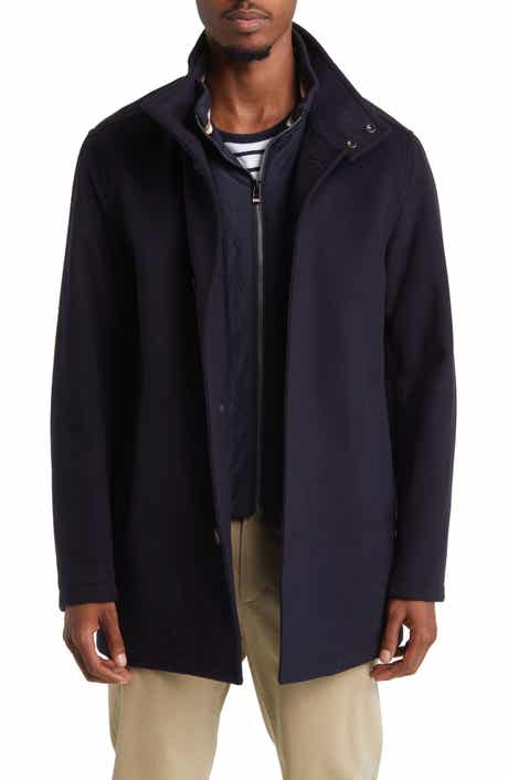 Andrew marc fillmore faux clearance shearling lined diamond quilted jacket