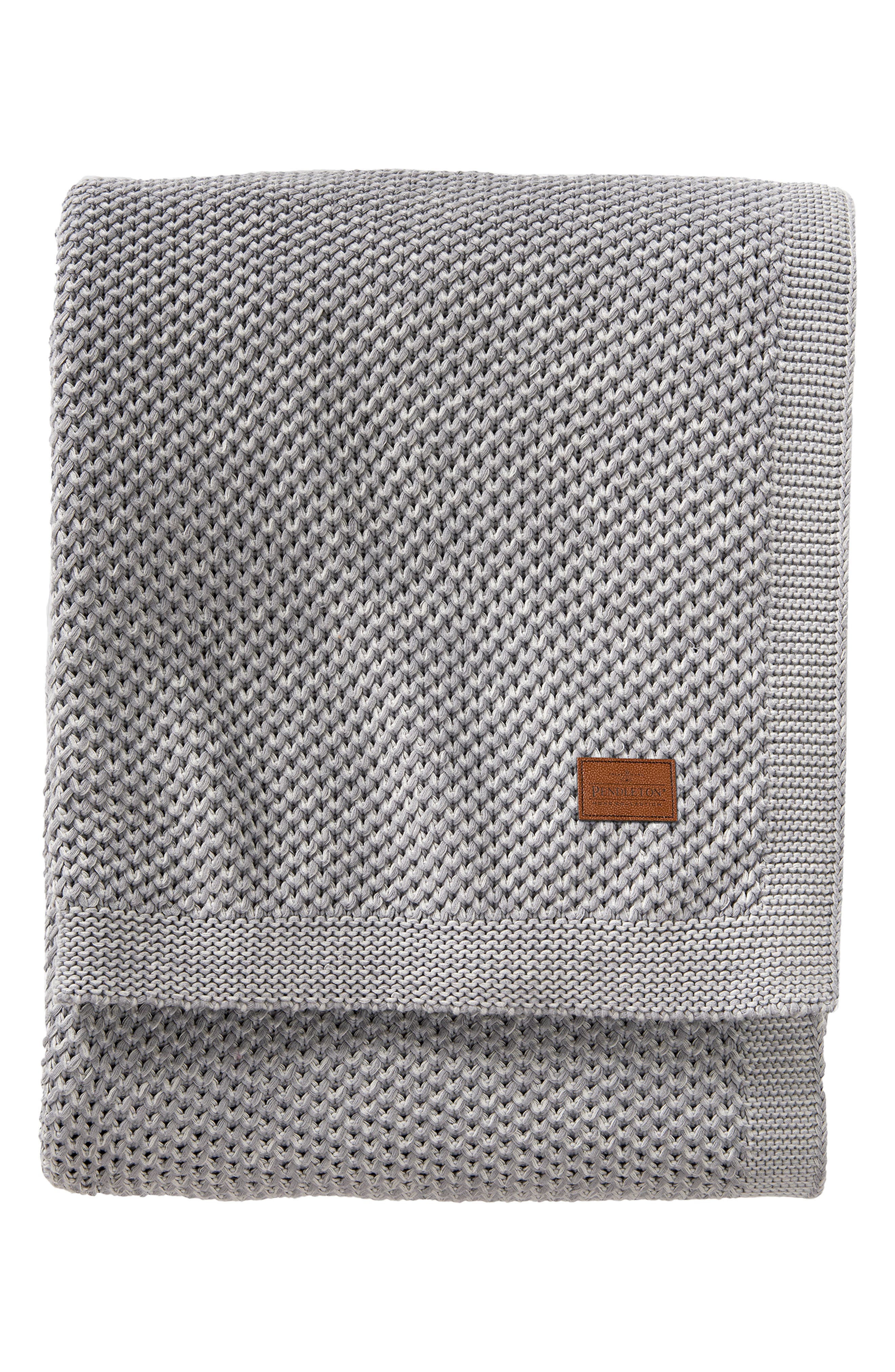 Pendleton TwoTone Knit Blanket Nordstrom