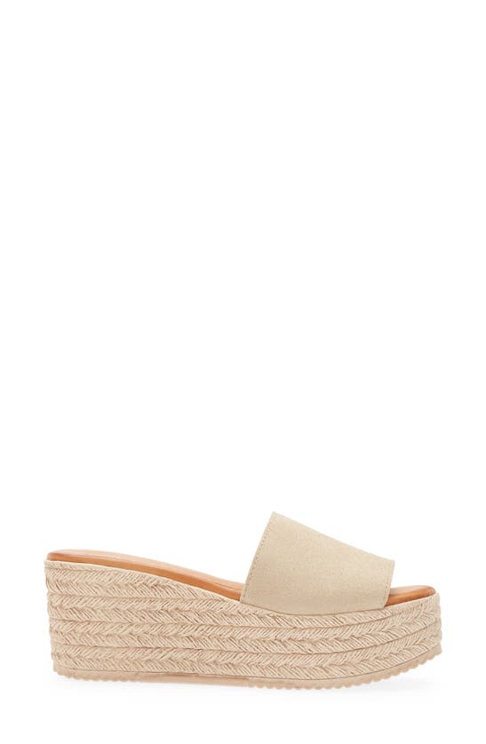 Shop Cordani Buffy Espadrille Platform Sandal In Arena Suede