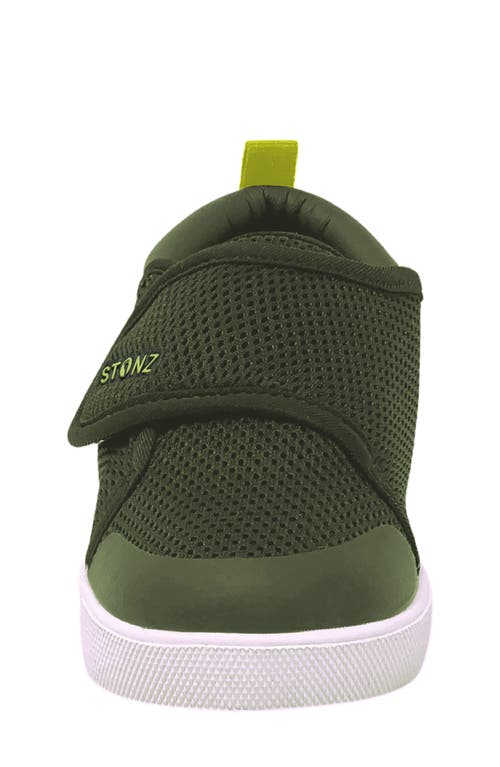 Stonz Kids' Cruiser Sneaker In Cypress Lantern Green