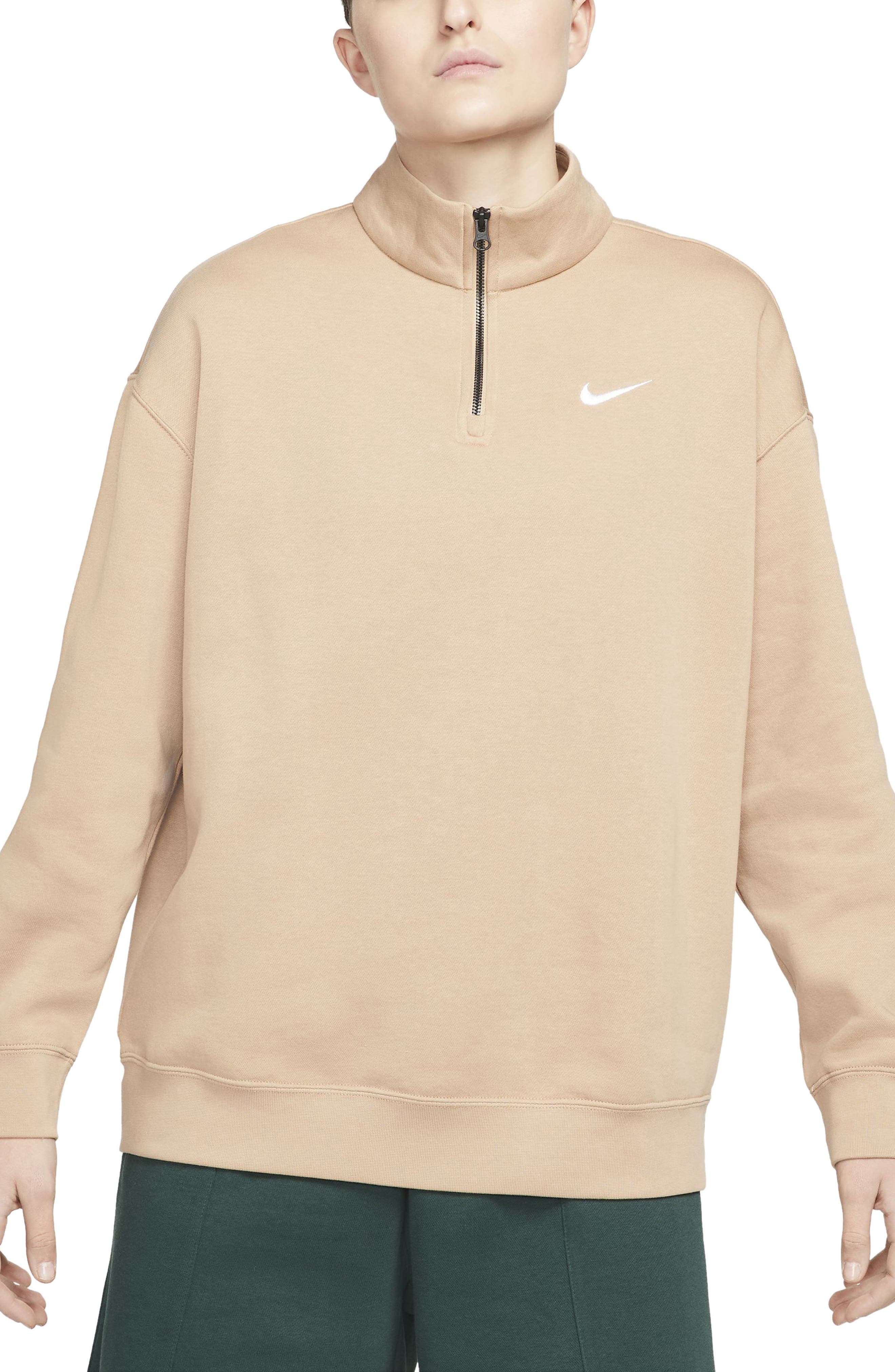 nike zip pullover