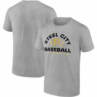 Men's New York Yankees Fanatics Branded Heathered Gray Big & Tall Secondary  T-Shirt