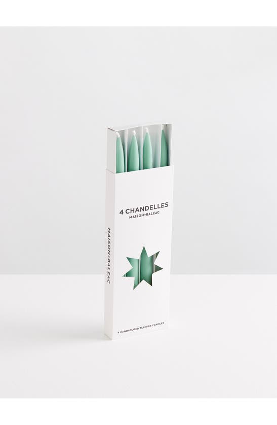 MAISON BALZAC SET OF 4 TAPERED CANDLES