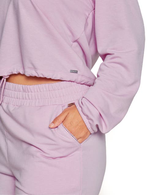 Shop Adore Me Lyrra Hoodie & Jogger Set In Pink