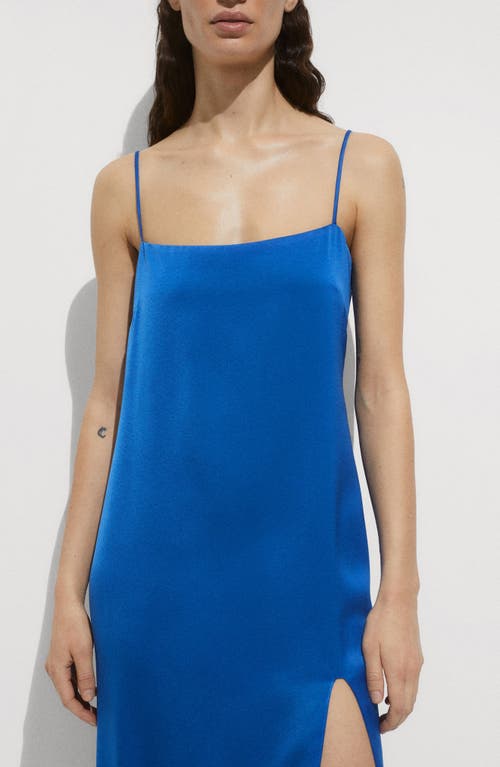 MANGO MANGO SATIN SLIPDRESS