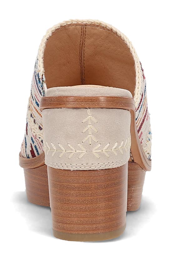 Frye Pipa Crochet Platform Sandal In Ivory Multi