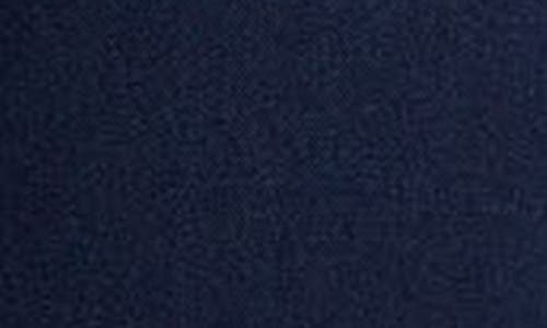 Nic + Zoe Copley Straight Cotton Bi-stretch Extended Tab Dress Pant In Dark Indigo In Dark Indigo