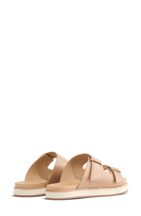 Shop Nisolo Ella Go-to Platform Slide Sandal In Almond