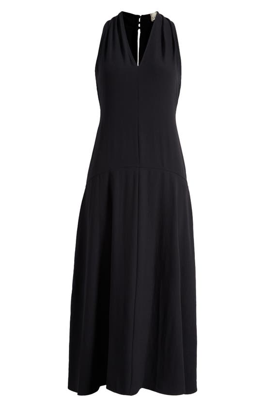 Shop Luxely Lake Sleeveless Maxi Dress In Black