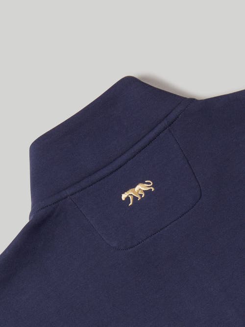 Robert Talbott Evans Track Jacket In Navy